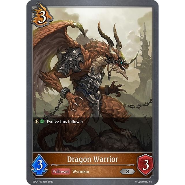 Image for Dragon Warrior (SD04-003EN) (SD04) - Shadowverse: Evolve