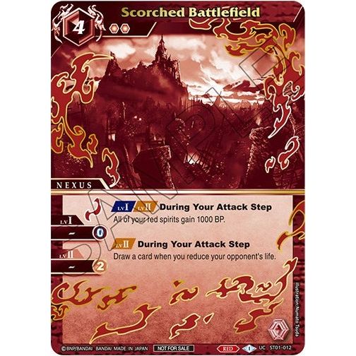 Image for Scorched Battlefield (Finalist Card Set Vol. 2) (ST01-012) (LEP) - Battle Spirits Saga