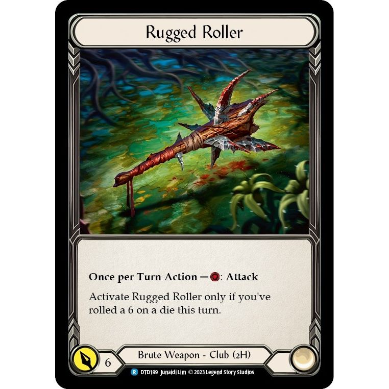 Image for Rugged Roller (DTD199) (DTD) - Flesh and Blood TCG
