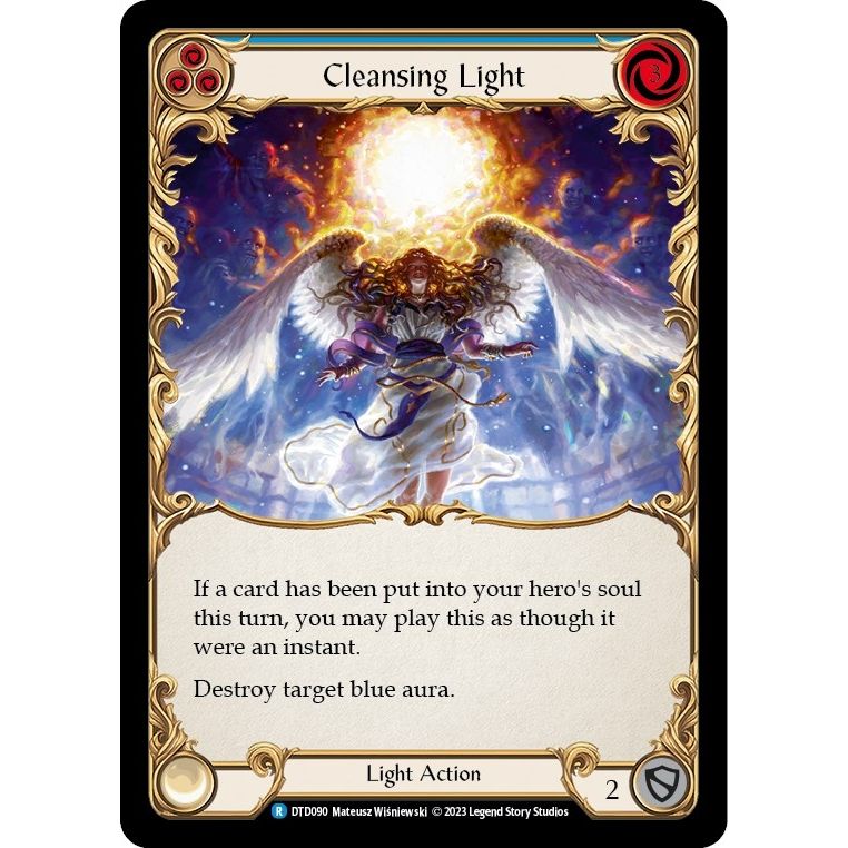Image for Cleansing Light (Blue) (DTD090) (DTD) - Flesh and Blood TCG