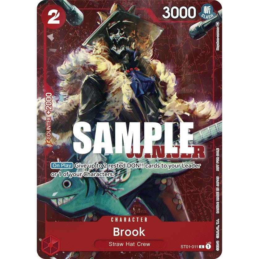 Image for Brook (Winner Pack Vol. 4) (ST01-011) (OP-PR) - One Piece Card Game