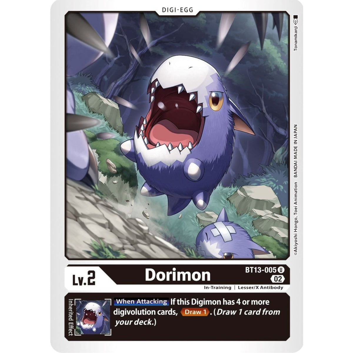 Image for Dorimon (BT13-005 U) (BT13) - Digimon Card Game