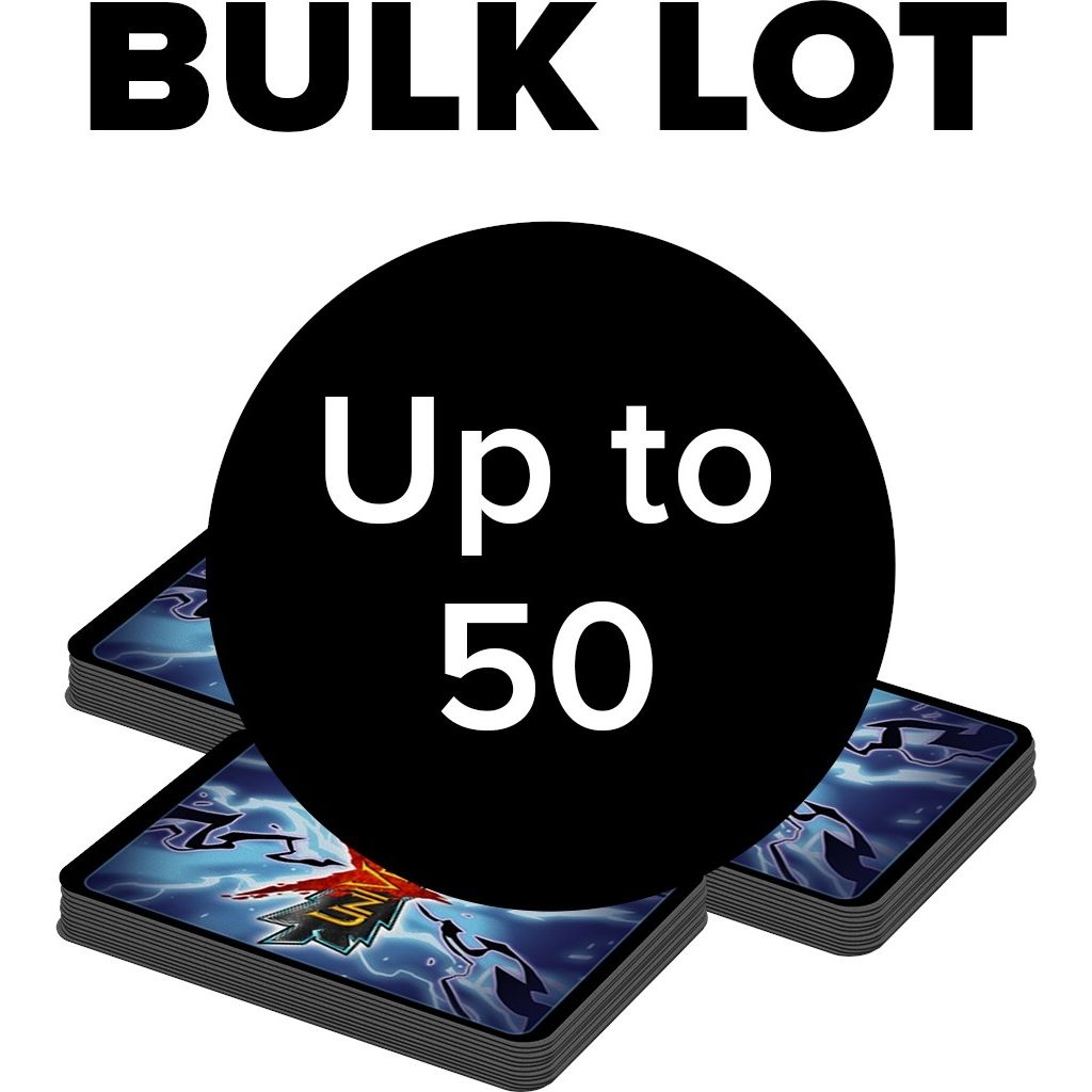Image for Up to 50 UniVersus Bulk Card Lot - Bulk Lots