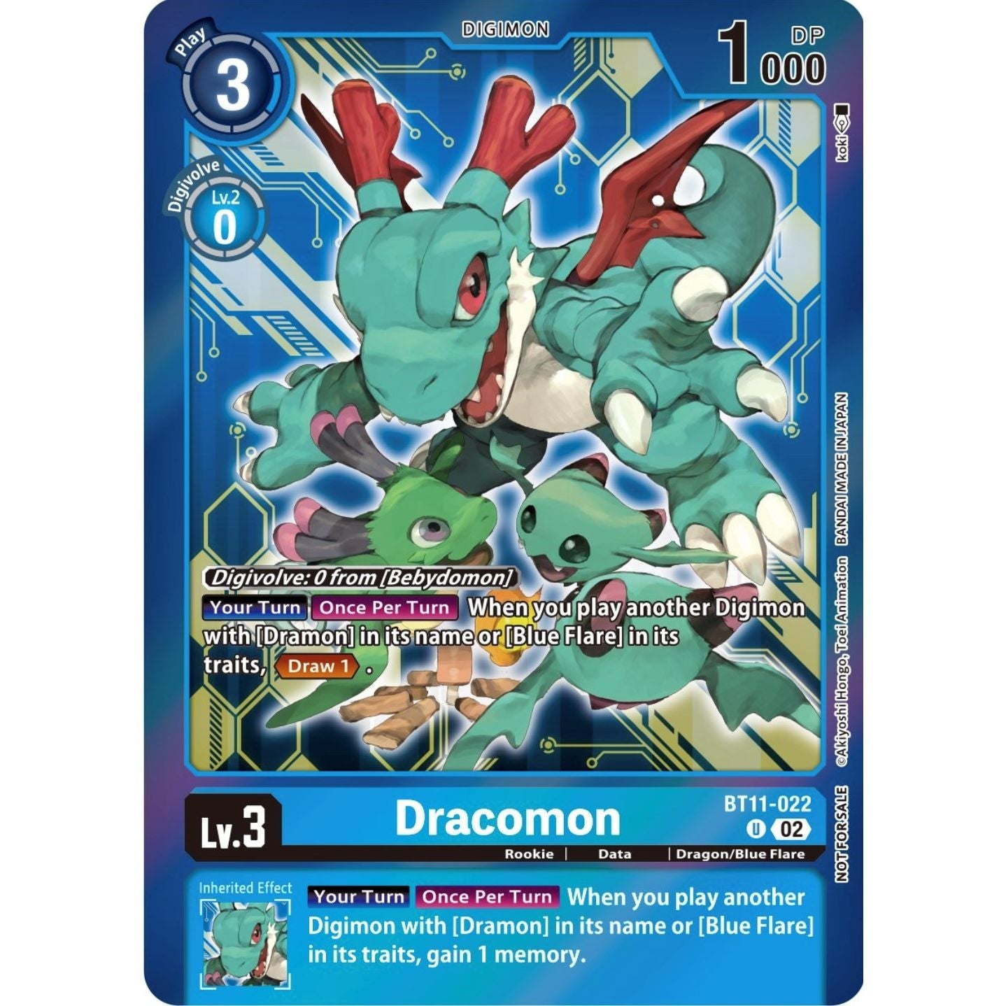 Image for Dracomon (Event Pack 5) (BT11-022 U) (BT11) - Digimon Card Game