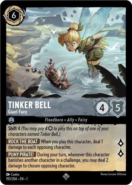 Image for Tinker Bell - Giant Fairy (193/204) (1) - Disney Lorcana