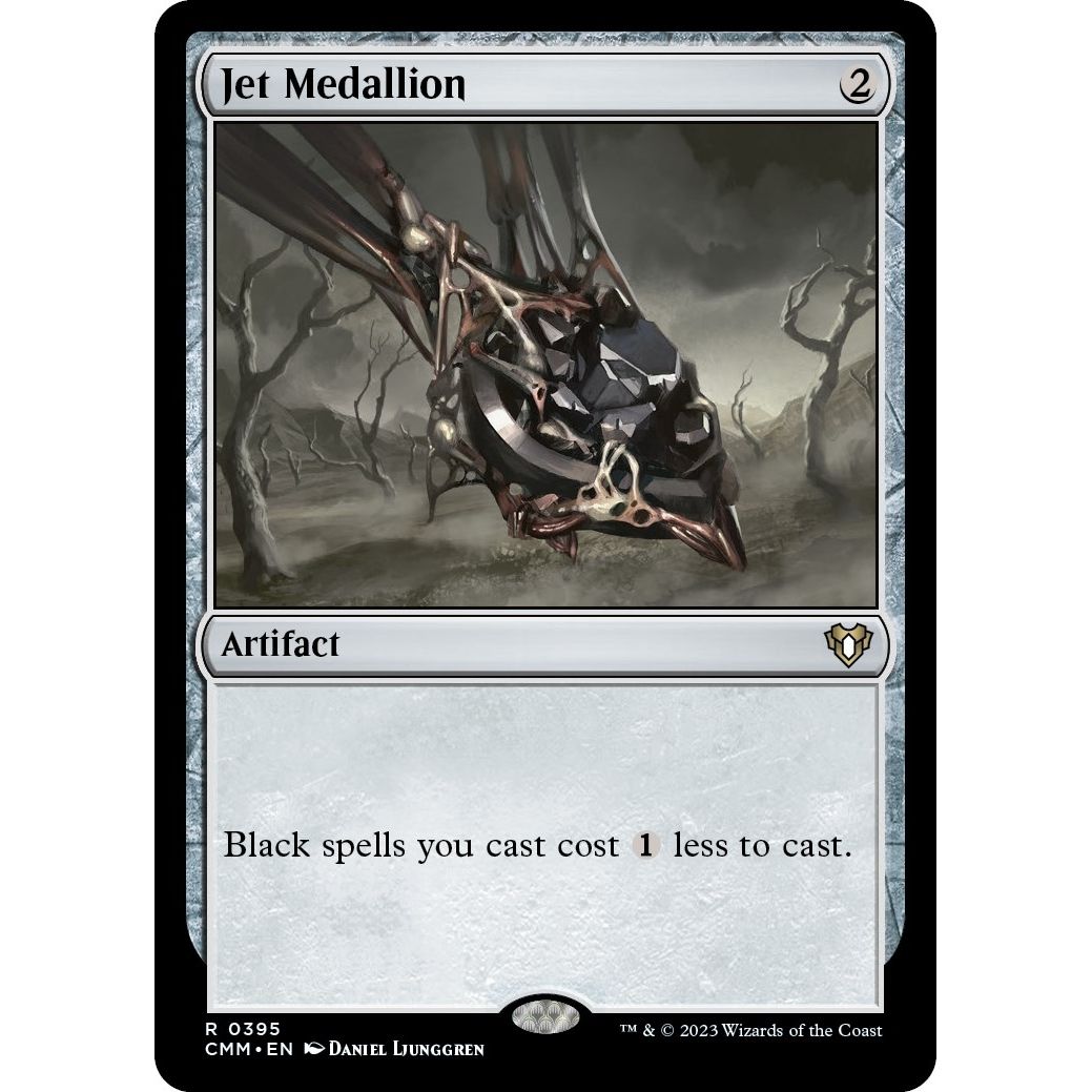 Image for Jet Medallion (395) (CMM) - Magic: The Gathering