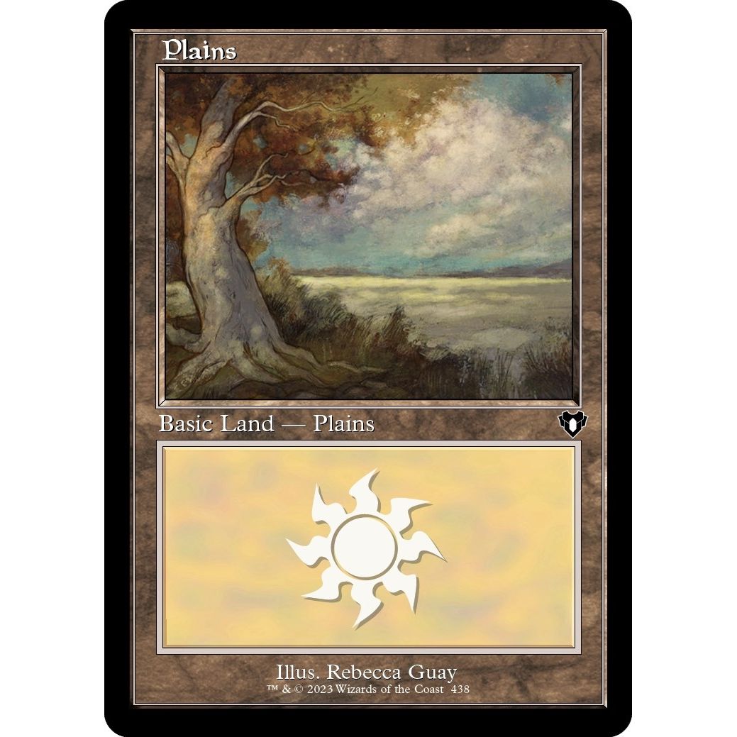 Image for Plains (438) (Retro Frame) (438) (CMM) - Magic: The Gathering