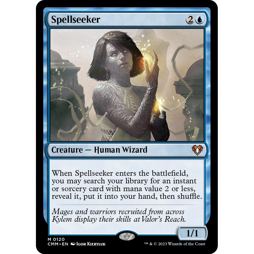 Image for Spellseeker (120) (CMM) - Magic: The Gathering