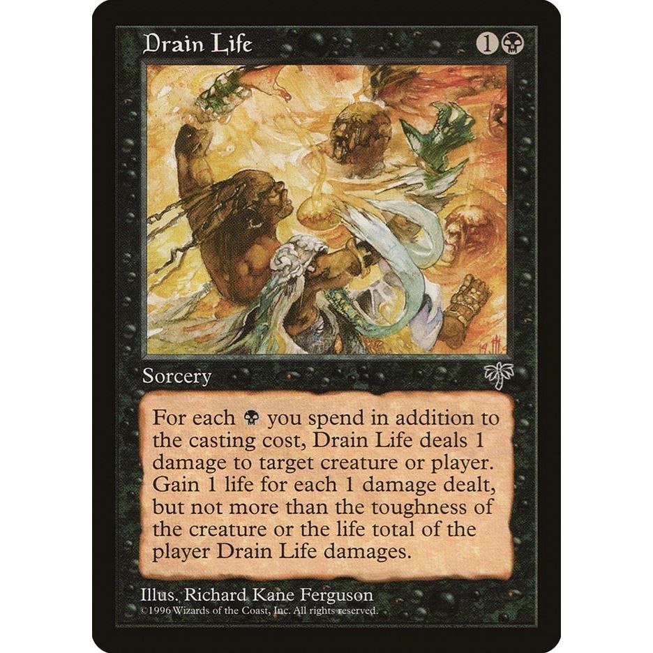 Image for Drain Life (MIR) - Magic: The Gathering