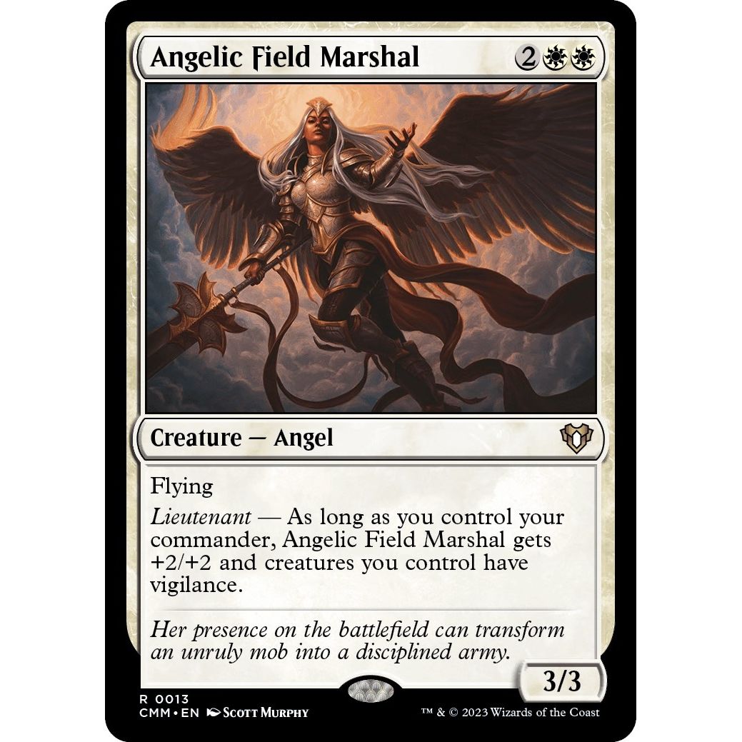 Image for Angelic Field Marshal (13) (CMM) - Magic: The Gathering