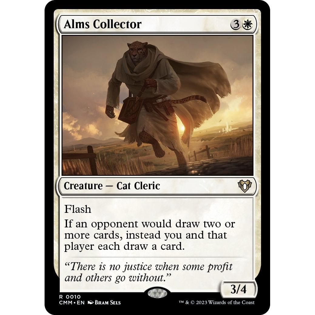 Image for Alms Collector (10) (CMM) - Magic: The Gathering