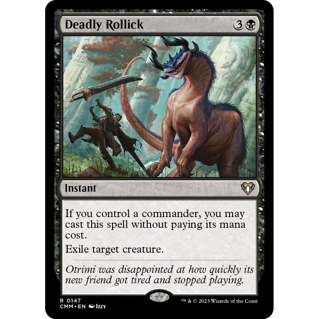 Image for Deadly Rollick (147) (CMM) - Magic: The Gathering
