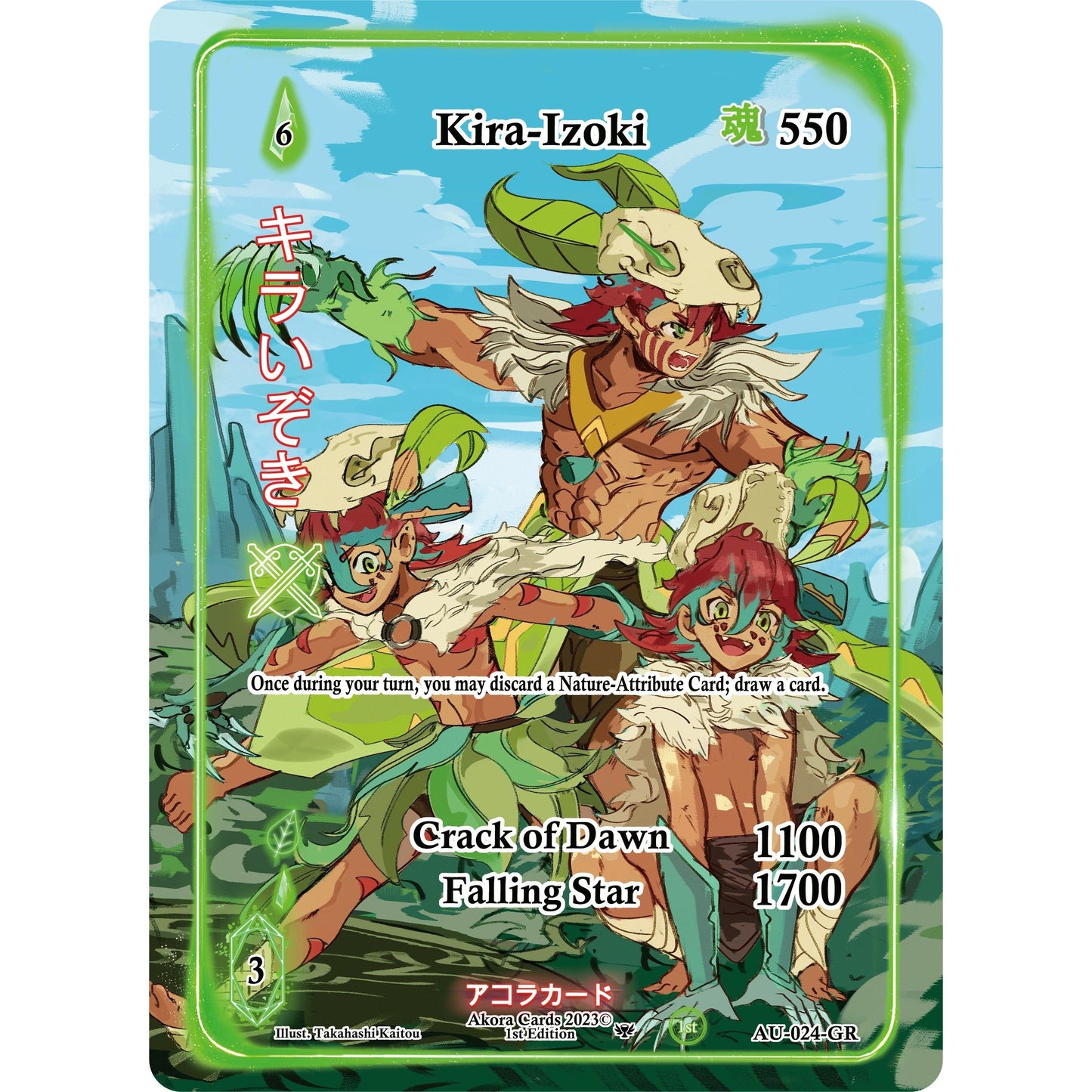Image for Kira-Izoki (Generational Rare) (AU-024-GR) (AU1E) - Akora TCG
