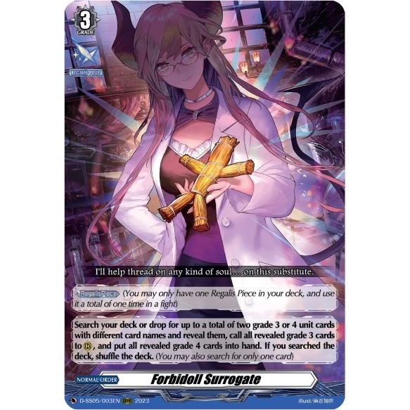 Image for Forbidoll Surrogate (D-SS05/003EN) (D-SS05) - Cardfight Vanguard