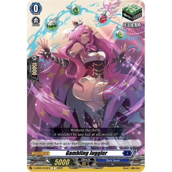 Image for Gambling Juggler (D-SS05/043EN) (D-SS05) - Cardfight Vanguard