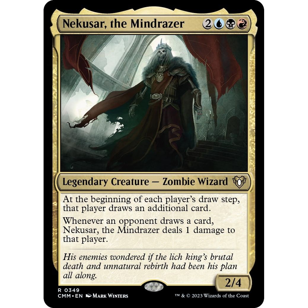 Image for Nekusar, the Mindrazer (349) (CMM) - Magic: The Gathering