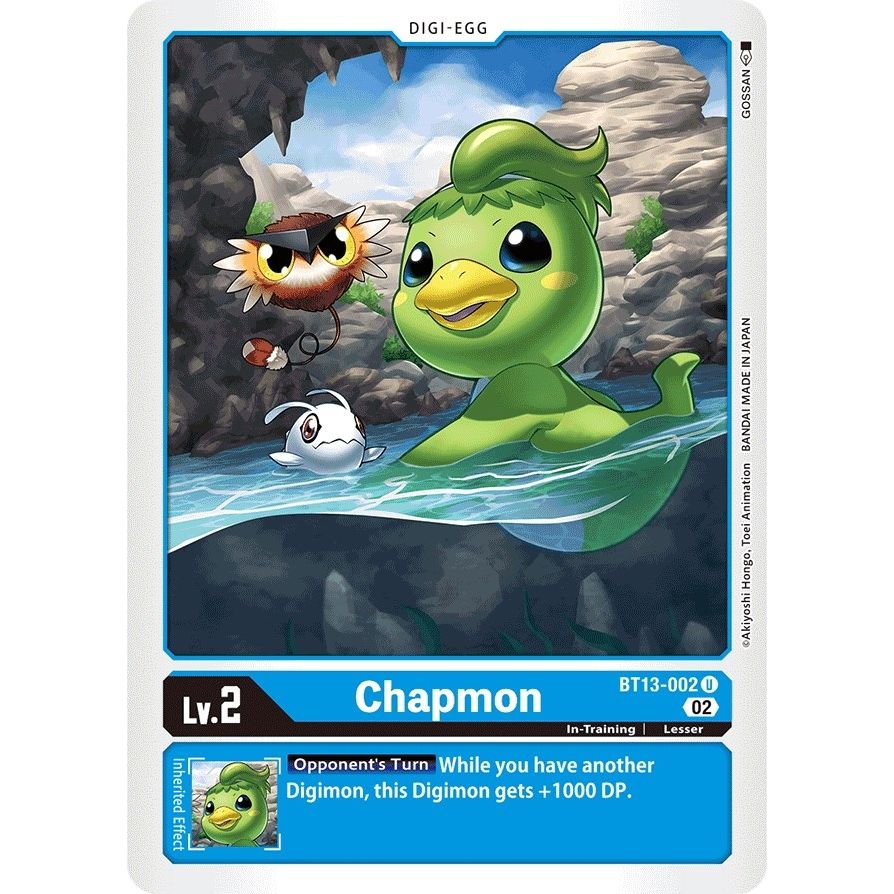 Image for Chapmon (BT13-002 U) (BT13) - Digimon Card Game