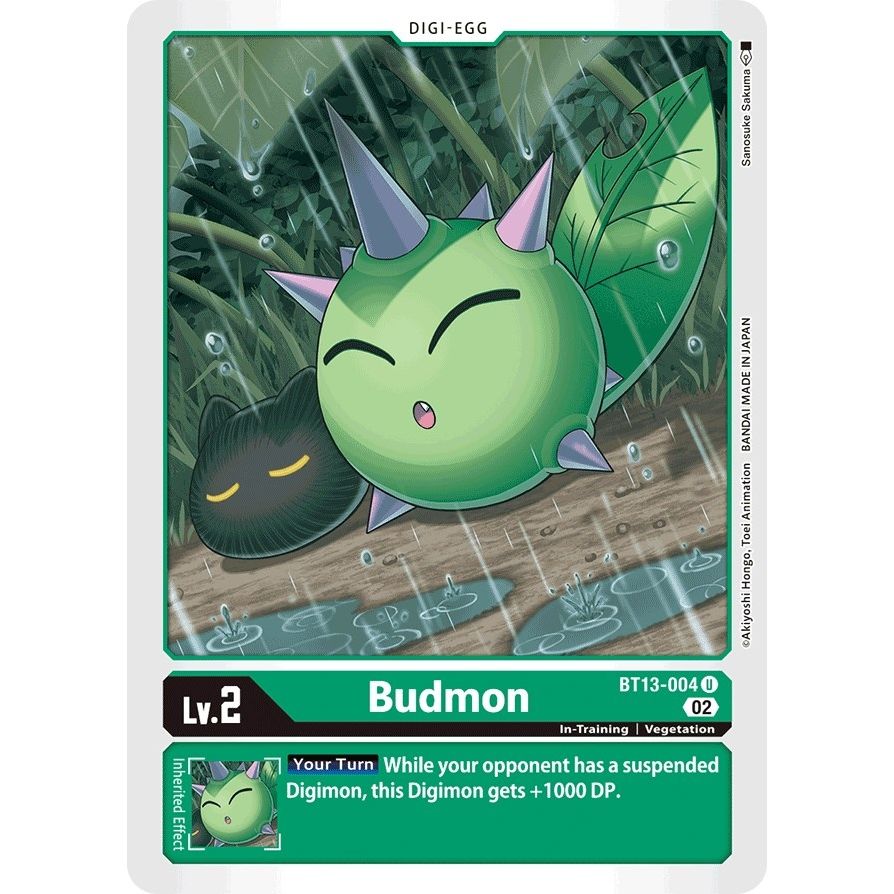 Image for Budmon (BT13-004 U) (BT13) - Digimon Card Game