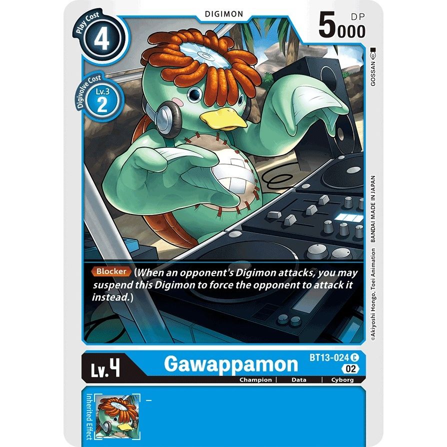 Image for Gawappamon (BT13-024 C) (BT13) - Digimon Card Game