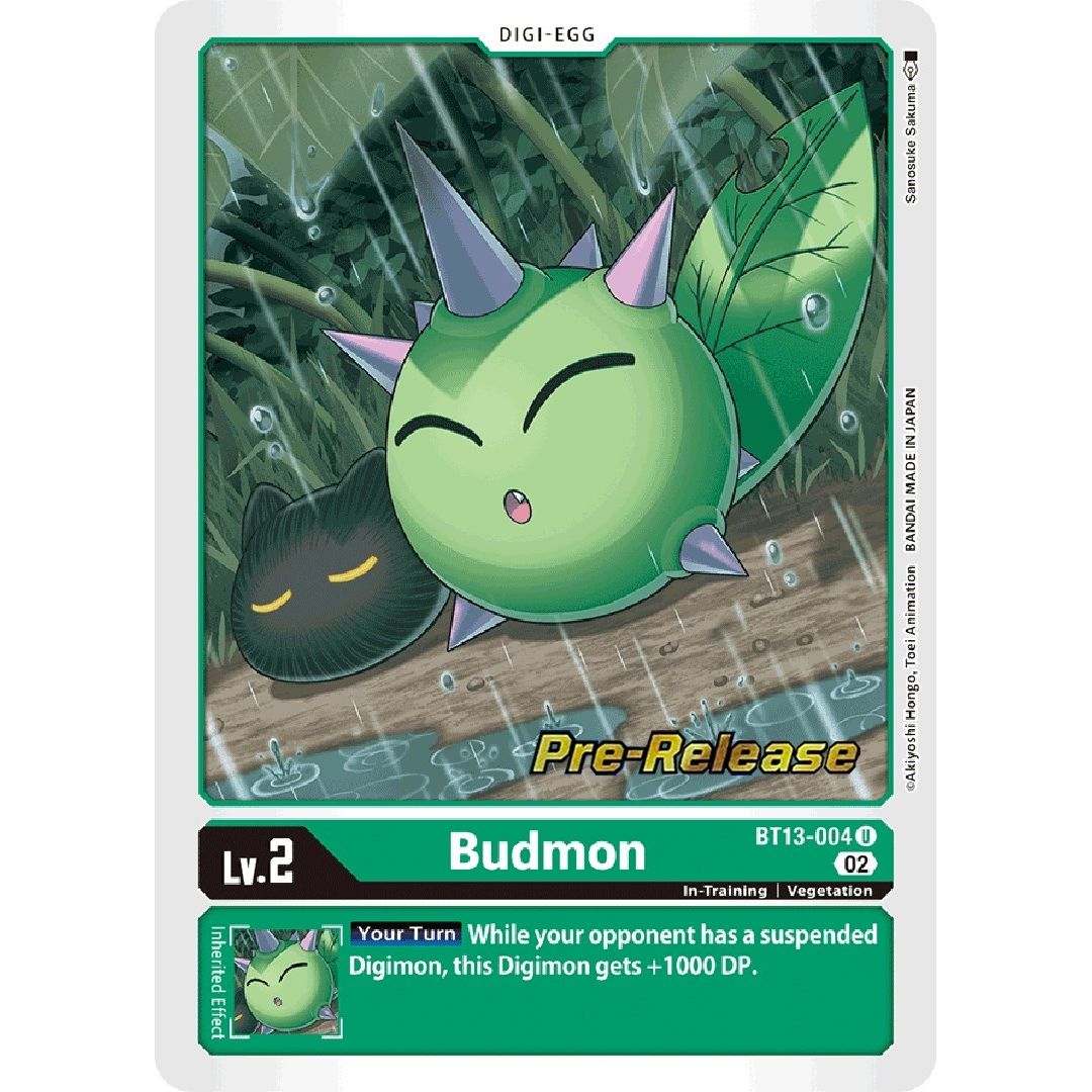 Image for Budmon (BT13-004 U) (BT13_PR) - Digimon Card Game