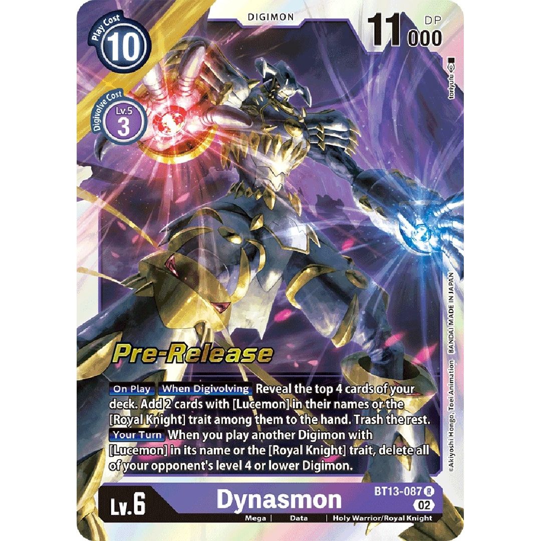 Image for Dynasmon (BT13-087 R) (BT13_PR) - Digimon Card Game