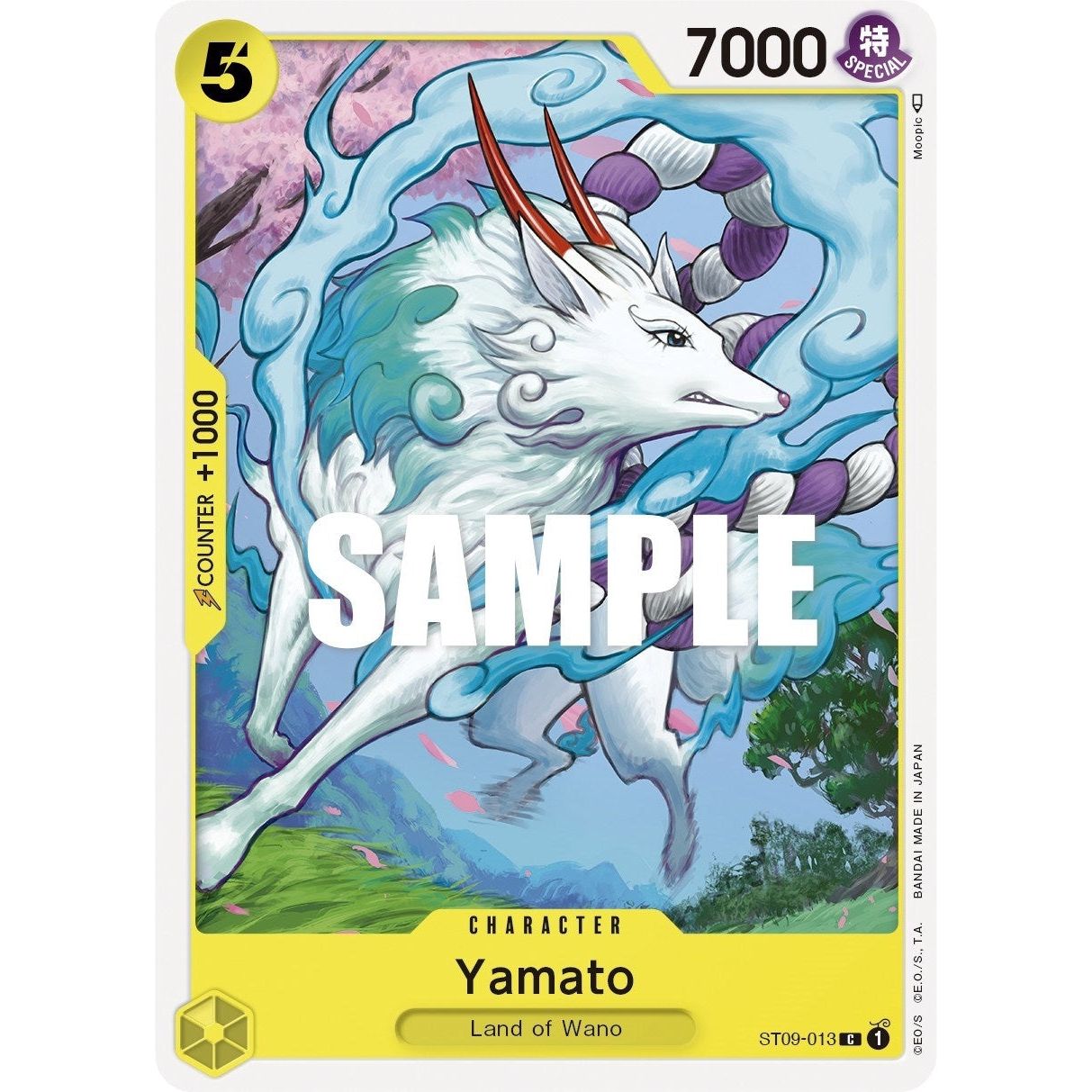 Image for Yamato (013) (ST09-013) (ST-09) - One Piece Card Game