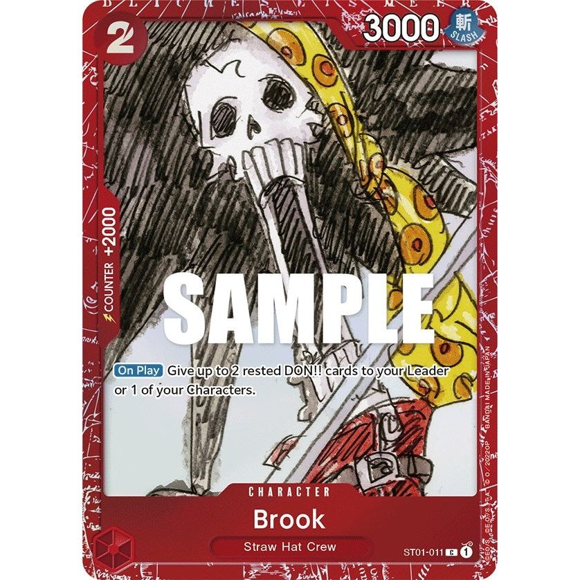 Image for Brook (Premium Card Collection -ONE PIECE FILM RED Edition-) (ST01-011) (OP-PR) - One Piece Card Game