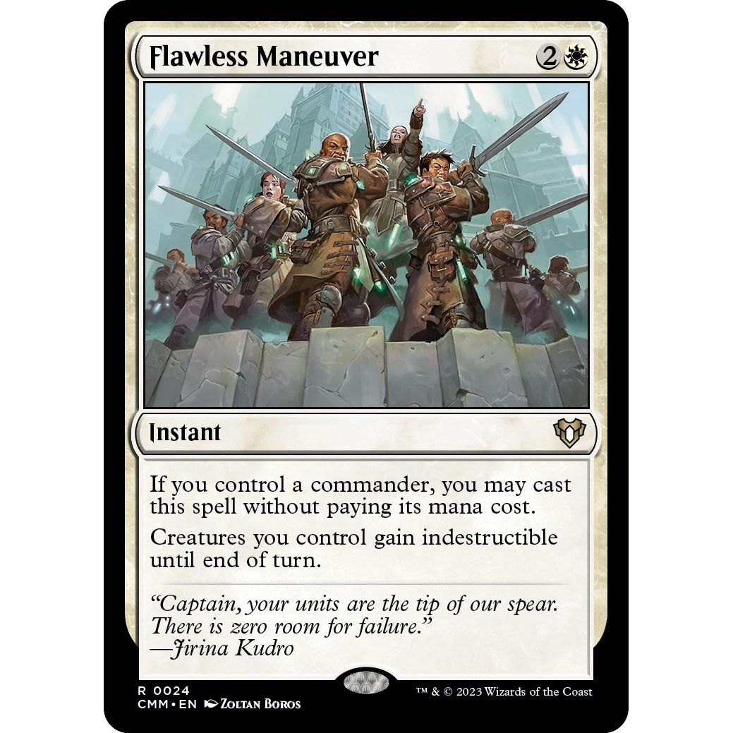 Image for Flawless Maneuver (24) (CMM) - Magic: The Gathering