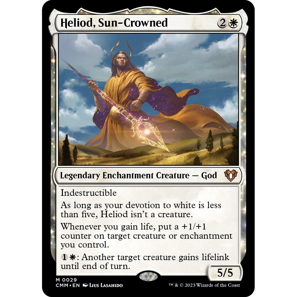 Image for Heliod, Sun-Crowned (29) (CMM) - Magic: The Gathering