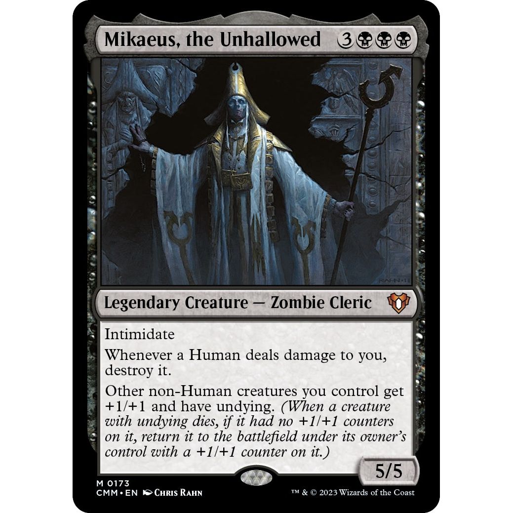 Image for Mikaeus, the Unhallowed (173) (CMM) - Magic: The Gathering