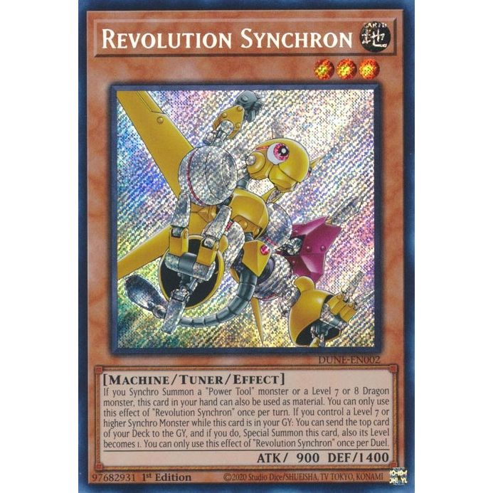 Image for Revolution Synchron (DUNE-EN002) (DUNE) - YuGiOh
