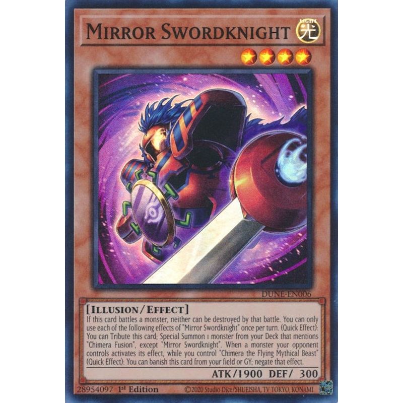 Image for Mirror Swordknight (DUNE-EN006) (DUNE) - YuGiOh