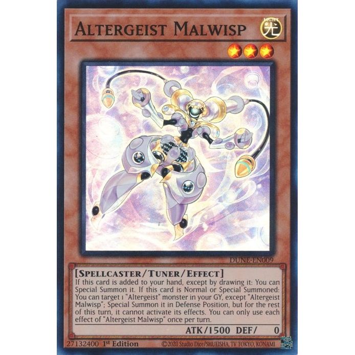 Image for Altergeist Malwisp (DUNE-EN009) (DUNE) - YuGiOh