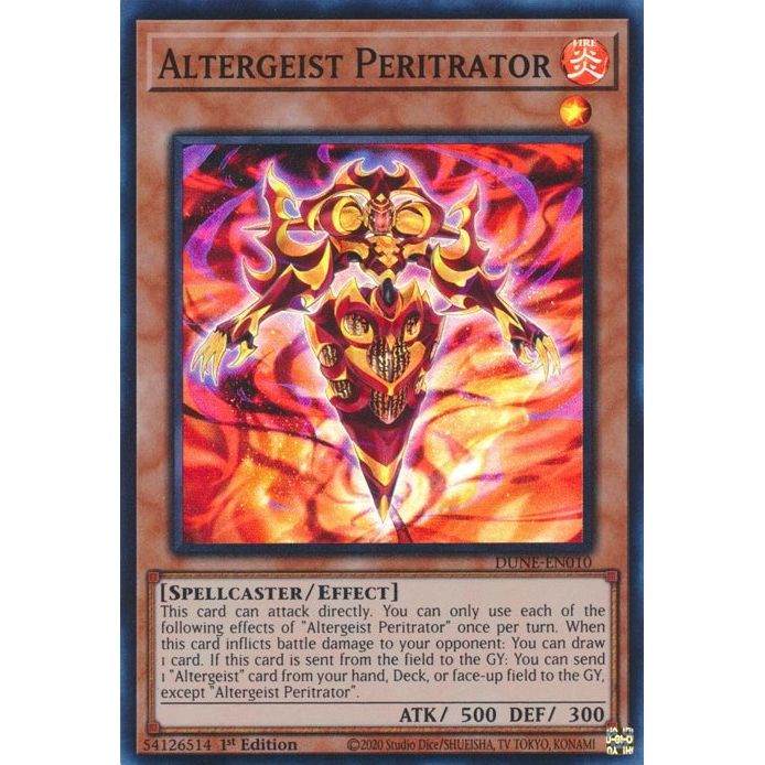 Image for Altergeist Peritrator (DUNE-EN010) (DUNE) - YuGiOh