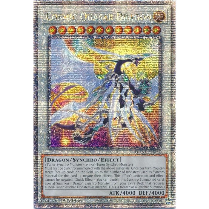Image for Cosmic Quasar Dragon (Quarter Century Secret Rare) (DUNE-EN037) (DUNE) - YuGiOh