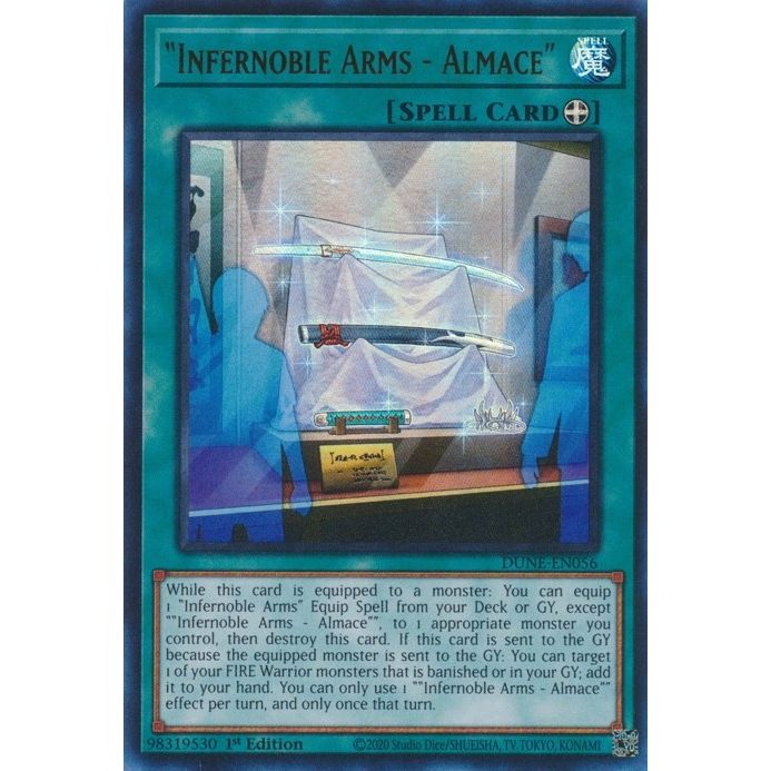 Image for "Infernoble Arms - Almace" (DUNE-EN056) (DUNE) - YuGiOh
