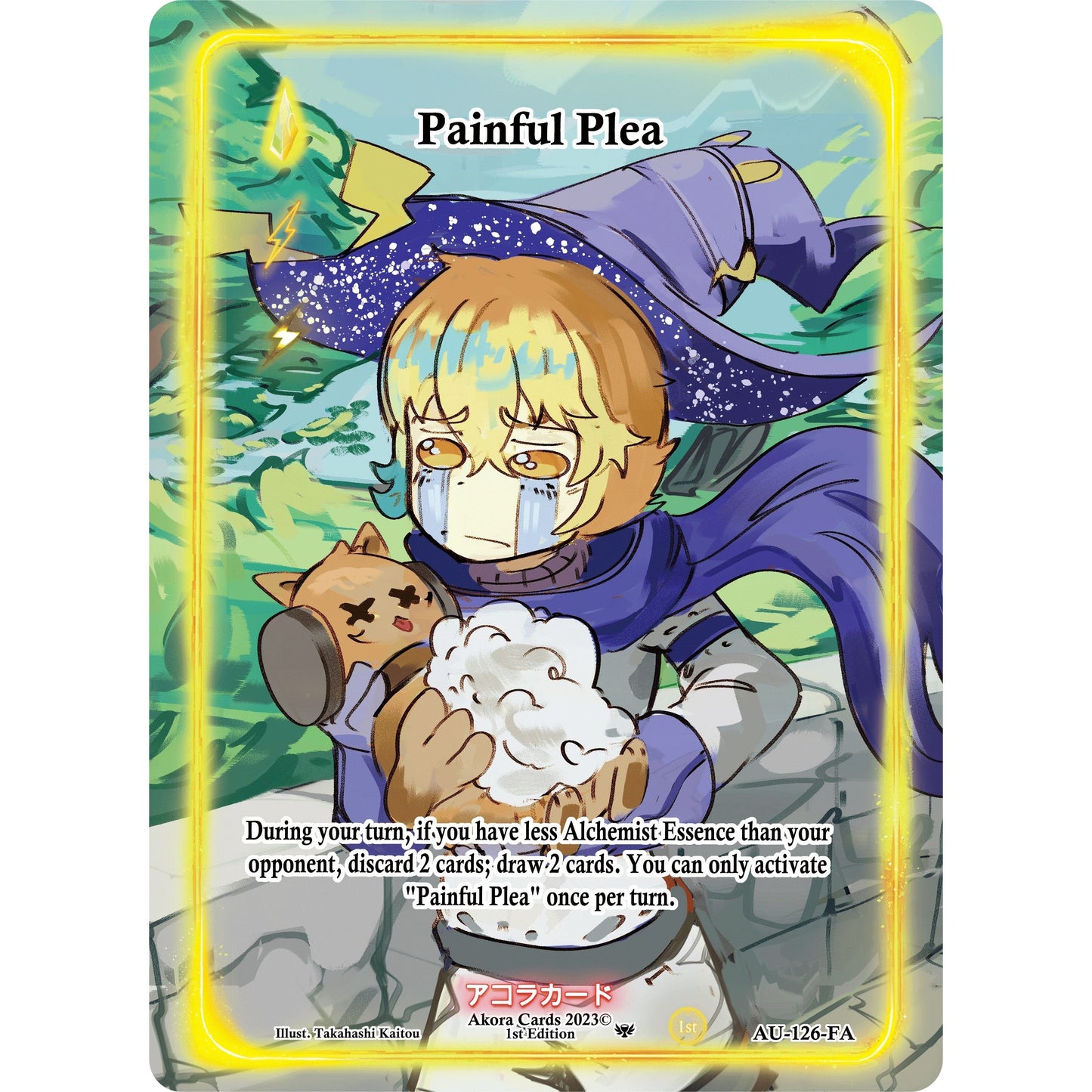 Image for Painful Plea (Full Art) (AU-126-FA) (AU1E) - Akora TCG
