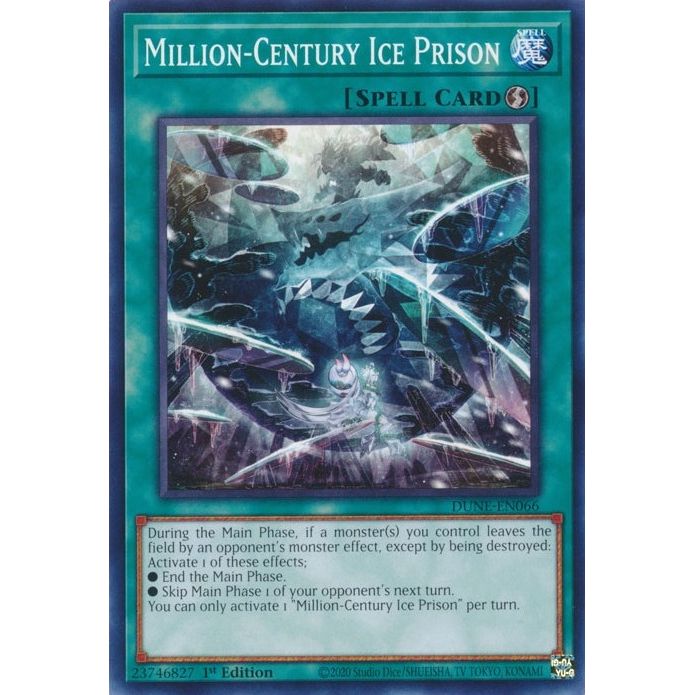 Image for Million-Century Ice Prison (DUNE-EN066) (DUNE) - YuGiOh