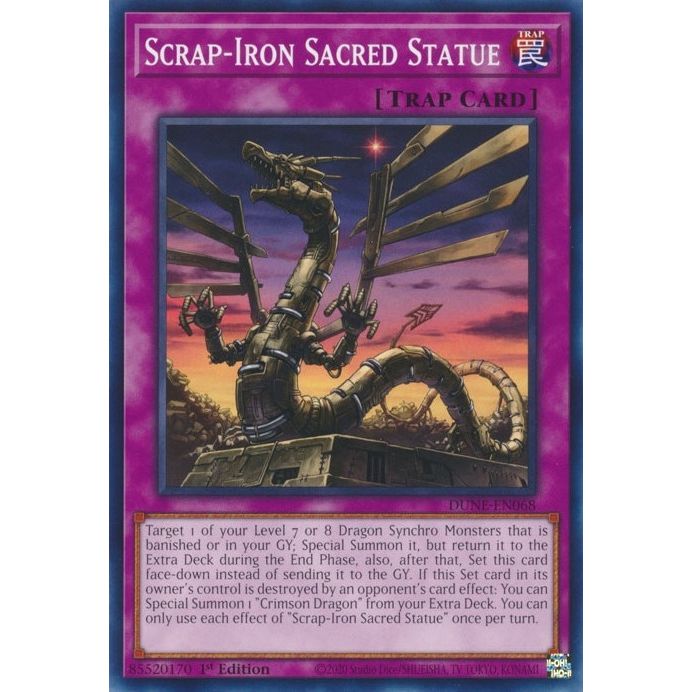 Image for Scrap-Iron Sacred Statue (DUNE-EN068) (DUNE) - YuGiOh