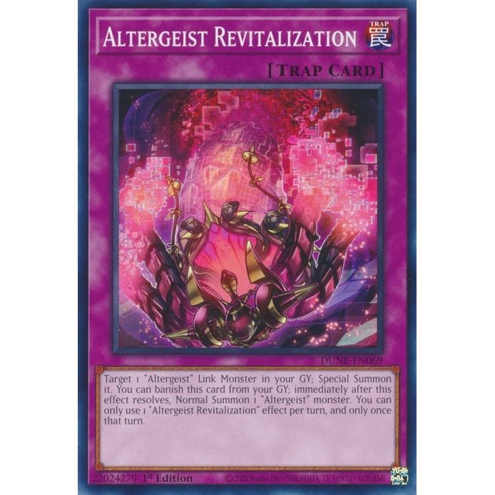 Image for Altergeist Revitalization (DUNE-EN069) (DUNE) - YuGiOh