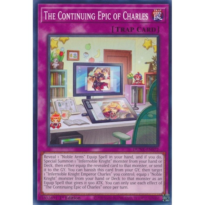 Image for The Continuing Epic of Charles (DUNE-EN072) (DUNE) - YuGiOh