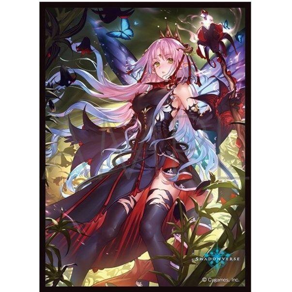 Image for Chara Sleeve Collection Matte Series No.MT1582: Shadowverse Nobilis, Sable-Lily Queen (65-Pack) - Card Sleeves