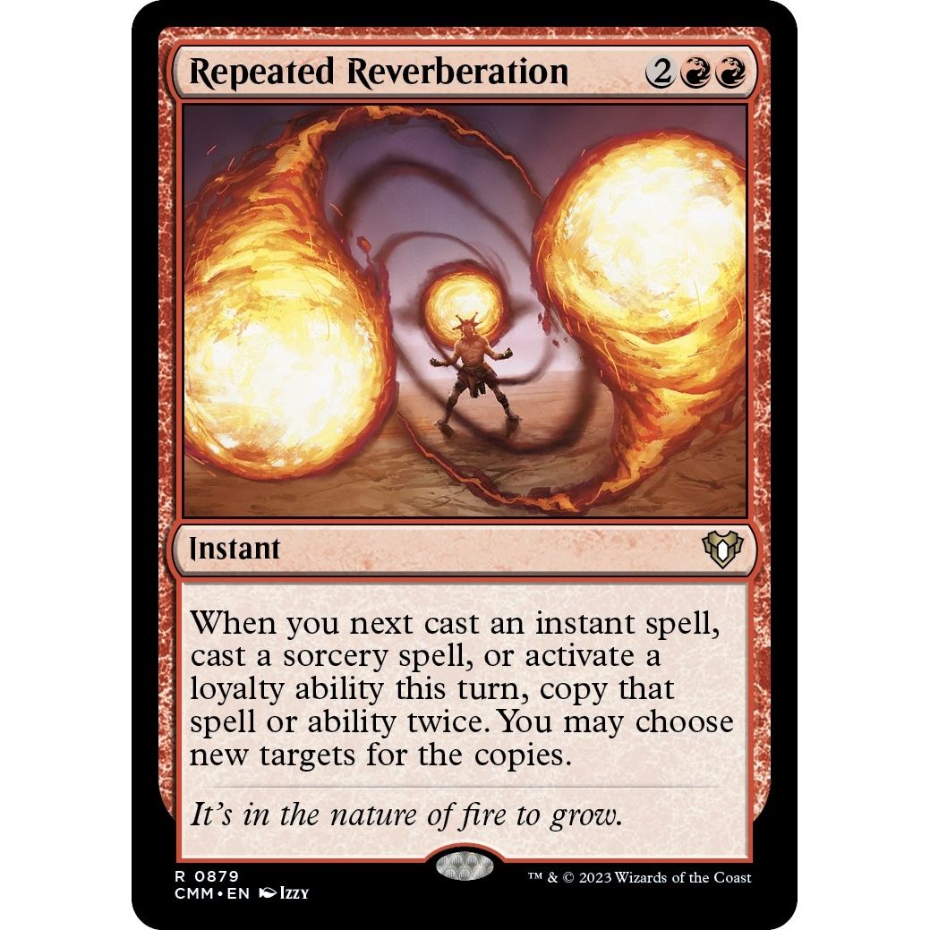 Image for Repeated Reverberation (879) (CMM) - Magic: The Gathering
