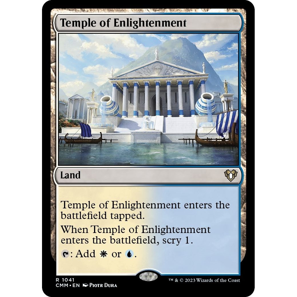 Image for Temple of Enlightenment (1041) (CMM) - Magic: The Gathering