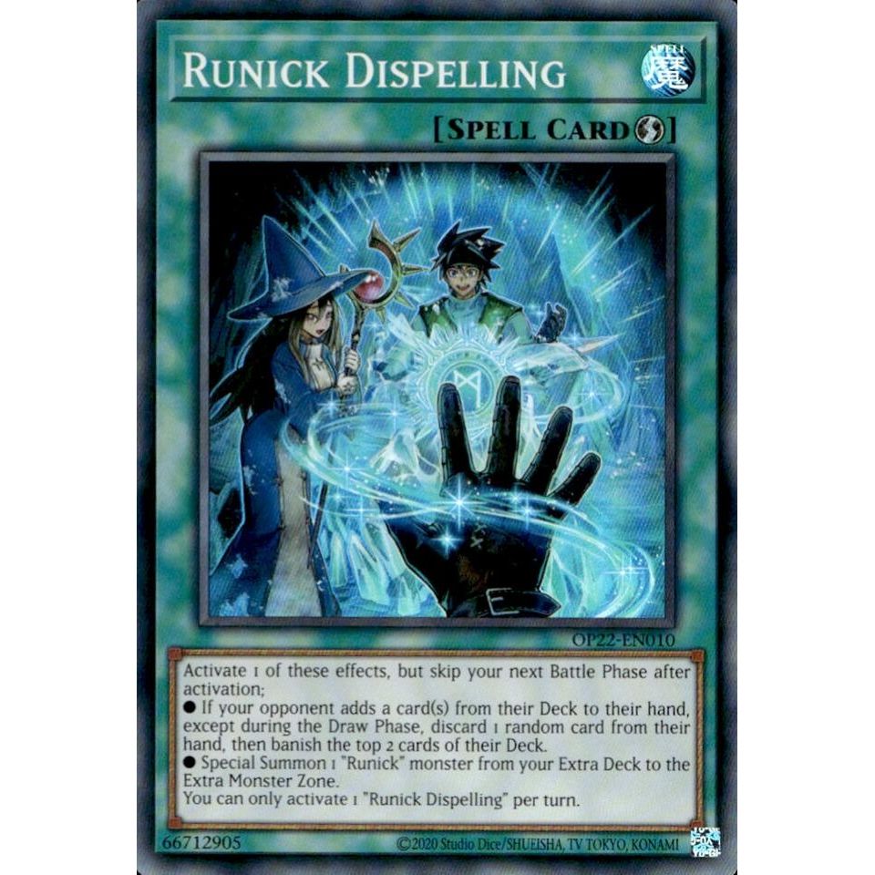 Image for Runick Dispelling (OP22-EN010) (OP22) - YuGiOh