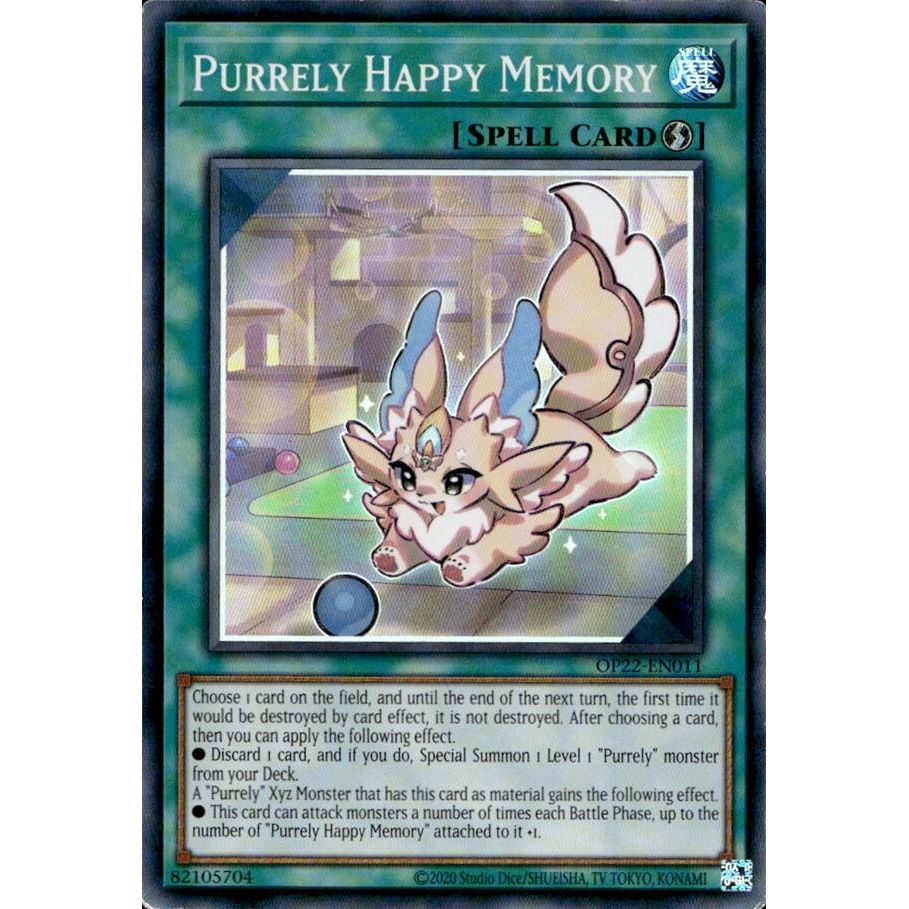 Image for Purrely Happy Memory (OP22-EN011) (OP22) - YuGiOh