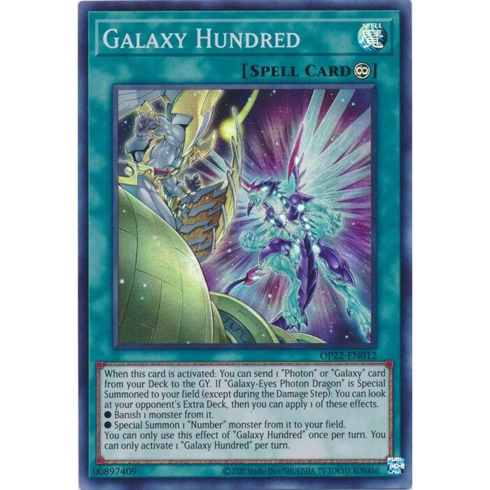 Image for Galaxy Hundred (OP22-EN012) (OP22) - YuGiOh