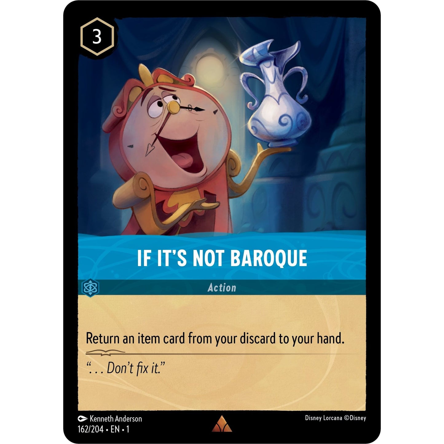 Image for If It's Not Baroque (162/204) (1) - Disney Lorcana