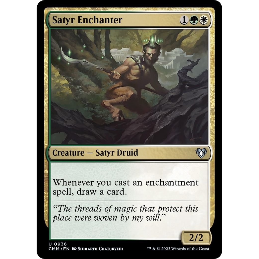 Image for Satyr Enchanter (936) (CMM) - Magic: The Gathering