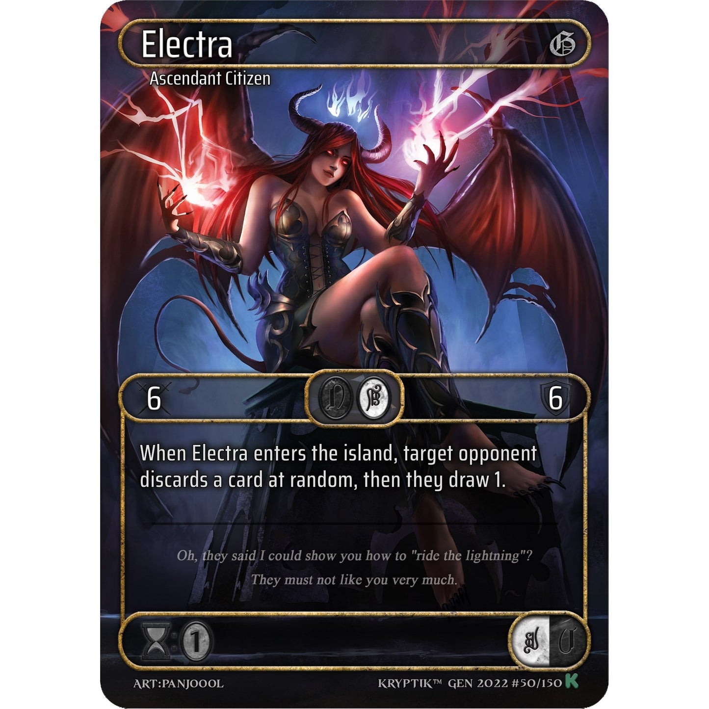 Image for Electra (Box Topper) (50) (KPT) - Kryptik TCG